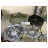 4 Advertising Ashtrays