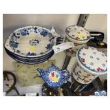 Handpainted Polish Pottery