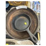 3 Pieces of Cast Iron Cookware