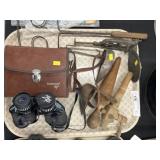 Binoculars w/ Cherry Pitter & Betty Lamps