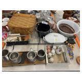 Picnic Basket, Armetale & Shakers