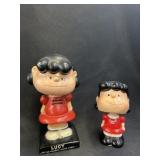 4 Vintage Peanuts Bobbleheads