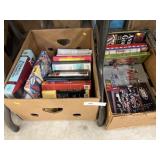 2 Boxes Assorted Books