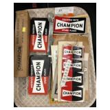 New Old Stock Champion Decals & Cards