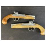 2 Hubley Toy Flintlocks