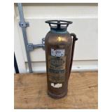 Brass Vintage Fire Extinguisher