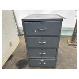 4 Drawer MEtal Storage Cabinet