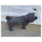 Resin Bulldog Lawn Ornament