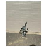 Hollow Body Metal Peacock Bird Ornament