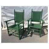 2 Painted Porch Rockers