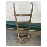 Vintage Wooden & Metal Bag Truck