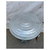 New Galvanized Trash Can with lid.