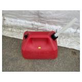 Plastic 5 Gal Gas Can