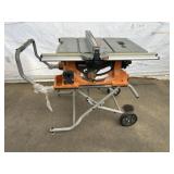 Ridgid 10" Contractors Portable Table Saw