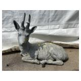 Concrete Dear Ornament
