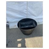 2 Plastic Planters