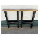 Pair of Folding Saw Horses