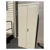 Indoor Metal Storage Cabinet w/ interior Shelves