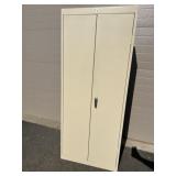 Indoor Metal Storage Cabinet w/ interior Shelves
