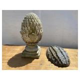 Pineapple Concrete Lawn Ornament
