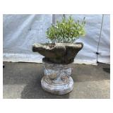 Concrete 2 Piece Planter