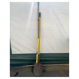 3 Garden Tools: Sledge Hammer, Spade, Stone Rake