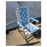 Folding Rocking Lawn Chair