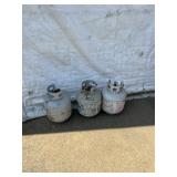 3 - 20lb. Propane Tanks