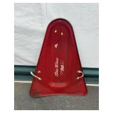 Vintage Metal Triangular Sno Wina