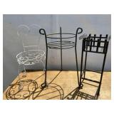 3 Various Plant Stands