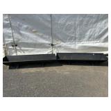 2 Cast Iron Pig Troughs