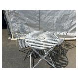 3 Piece Patio Set Including Fall Small Folding Tab