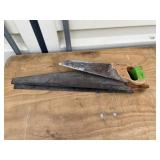Primitive Wooden Tool Carrier w/ Tools