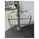 Metal Primitive Garden Gate