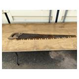 Vintage Single Man Saw