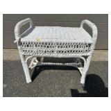 Wicker Side Table