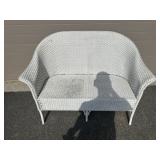 Wicker Loveseat