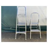 2- 2 Ft. Aluminum Step Ladders