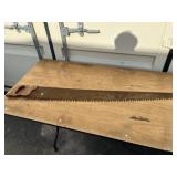 Primitive Single Man Saw