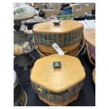 2 Longaberger Christmas Themed Baskets