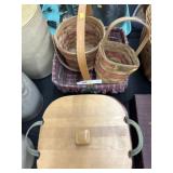 4 Longaberger Baskets