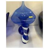 Cobalt Blue Vases