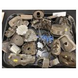 Tray of Vintage Cookie Cutters