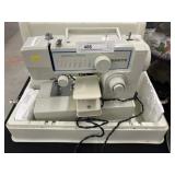 White #221N Sewing Machine w/ Case