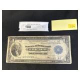 1918 $1 Federal Reserve Bank Note