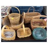 7 Longaberger Bskets