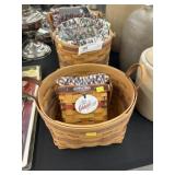 4 Longaberger Baskets