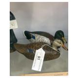 (2) Miniature Mallard Duck Decoys