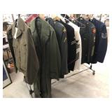 Grouping of Military Uniforms