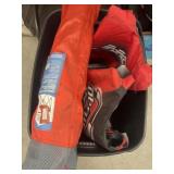 Life Vest, Tarp & Quick Chair